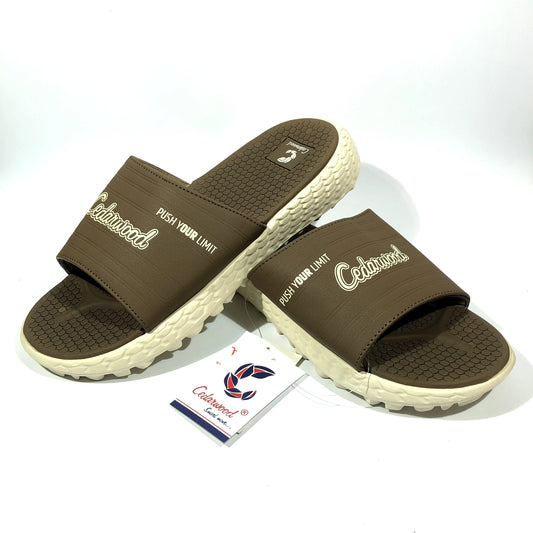 Cedarwood Men’s Sport Comfort Slides |zkcollections
